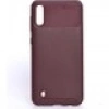 Case 4U M10 Uyumlu Kılıf Rugged Armor Karbon Desenli Lüx Negro Silikon Arka Kapak Lacivert