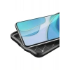 Case 4U One Plus 9 Kılıf Rugan Armor Deri Görünümlü Yüksek Kalite Silikon Niss Lacivert