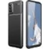 Case 4U Oppo A52 Kılıf Rugged Armor Karbon Desenli Lüx Negro Silikon Arka Kapak Siyah