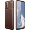 Case 4U Oppo A52 Kılıf Rugged Armor Karbon Desenli Lüx Negro Silikon Arka Kapak Siyah