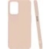 Case 4u Oppo A55 4g Kılıf Mat Renkli Yumuşak Kalın Sağlam Silikon Kılıf Biye Pembe