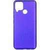 Case 4U Realme C15 Kılıf Klasik Mat Renkli Yumuşak Premier Silikon Mavi