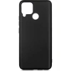 Case 4U Realme C15 Kılıf Klasik Mat Renkli Yumuşak Premier Silikon Siyah