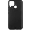 Case 4U Realme C15 Kılıf Klasik Mat Renkli Yumuşak Premier Silikon Siyah