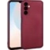 Case 4U Samsung Galaxy A24 Kılıf Kamera Korumalı Klasik Mat Renkli Yumuşak Premier Silikon Mürdüm