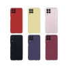 Case 4U Samsung Galaxy M33 Uyumlu Kılıf Klasik Mat Renkli Yumuşak Premier Silikon Siyah