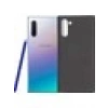 Case 4U Samsung Galaxy Note 10 Kılıf Klasik Mat Renkli Yumuşak Premier Silikon Siyah