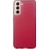 Case 4U Samsung Galaxy S21 Plus Uyumlu Kılıf Klasik Mat Renkli Yumuşak Premier Silikon Koyu Mor