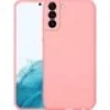 Case 4U Samsung Galaxy S22 Plus Uyumlu Kılıf Kamera Korumalı Içi Kadife Logosuz Mara Lansman Silinebilir Kılıf Açık Pembe