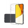 Case 4U Vivo Y35 Kılıf Kamera Korumalı Yumuşak Şeffaf Ince Süper Silikon