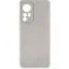 Case 4U Xiaomi Mi 12 Kılıf Klasik Mat Renkli Yumuşak Premier Silikon Altın