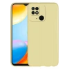Case 4U Xiaomi Poco C40 Kılıf Klasik Mat Renkli Yumuşak Premier Silikon Altın