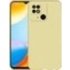 Case 4U Xiaomi Poco C40 Kılıf Klasik Mat Renkli Yumuşak Premier Silikon Altın