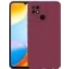 Case 4U Xiaomi Poco C40 Kılıf Klasik Mat Renkli Yumuşak Premier Silikon Mürdüm