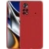 Case 4U Xiaomi Poco M4 Pro 4G Kılıf Klasik Mat Renkli Yumuşak Premier Silikon Kırmızı