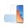 Case 4U Xiaomi Redmi 12 Kılıf Ultra Ince Süper Silikon Kapak Şeffaf