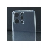 Case 4U Xiaomi Redmi 12 Kılıf Ultra Ince Süper Silikon Kapak Şeffaf