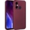 Case 4U Xiaomi Redmi 12C Kılıf Kamera Korumalı Klasik Mat Renkli Yumuşak Premier Silikon Mürdüm