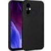 Case 4U Xiaomi Redmi 12C Kılıf Kamera Korumalı Klasik Mat Renkli Yumuşak Premier Silikon Siyah