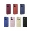 Case 4U Xiaomi Redmi 12C Kılıf Kamera Korumalı Klasik Mat Renkli Yumuşak Premier Silikon Siyah