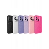 Case 4U Xiaomi Redmi 12C Kılıf Kamera Korumalı Simli Lüks Koton Kapak Gri