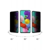 Case 4U Xiaomi Redmi Note 11 Pro 5G Ekran Koruyucu Temperli Kırılmaz Cam Privacy Davin 5D Hayalet Gizliklik Filtreli