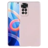 Case 4U Xiaomi Redmi Note 11s / Redmi Note 11 Kılıf Klasik Mat Renkli Yumuşak Premier Silikon Rose Gold
