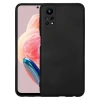 Case 4U Xiaomi Redmi Note 12 Pro 4g Kılıf Kamera Korumalı Içi Kadife Logosuz Mara Lansman Silinebilir Kılıf Siyah