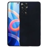 Case 4U Xiaomi Redmi Note 12 Pro 4g Kılıf Klasik Mat Renkli Yumuşak Premier Silikon Siyah