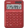 Casio Ms-20Uc-Jrd 12 Hane Kırmızı Desenli Masa Üstü Hesap Makinesi