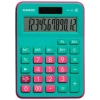 Casio MX-12B-GNRD Yeşil+Pembe 12 Hane Masa Üstü Hesap Makinesi