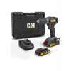 Cat DX145.1 18VOLT/2.0AH Li-Ion Çift Akülü Profesyonel Şarjlı Matkap