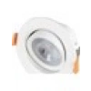 Cata 5W Cob LED Downlıght Armatür Beyaz Gövde Beyaz Işık CT-5204-B