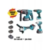 CATPOWER 4lü Set Kömürsüz 1380