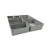 Çekmece İçi Düzenleyici Set, 6lı Paket ile Çok Amaçlı Kullanım