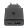 Cellularline 65W Ultra Slım Dual A + C Telefon Şarj Adaptörü