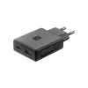 Cellularline 65W Ultra Slım Dual A + C Telefon Şarj Adaptörü