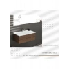 Cerastyle Turkuaz Arte Etajerli Lavabo 100 x 45 cm