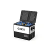 Çift Bölmeli 55 Litre Oto Buzdolabı, 12/24Volt Kompresörlü Tasarım