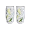 Çift Camlı 2li Soğuk İçecek Bardağı Seti, 474 ml