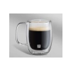 Çift Camlı Kulplu 2li Espresso Bardak Seti, 134 ml