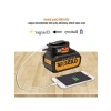 Çift Çıkışlı USB Portlu LED Fenerli 18V 2A Adaptör