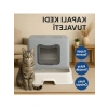 Çift Filtreli Katlanabilir Kedi Tuvaleti - Koku Emici
