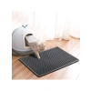 Çift Katmanlı Elekli Kedi Tuvalet Önü Paspası, 59×41 cm