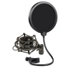 Çift Katmanlı Pop Filtre ve Shock Mount Seti