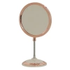 Çift Taraflı Masaüstü Büyüteçli Makyaj Aynası - Profesyonel Yuvarlak