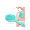 Çift Taraflı Silikon Banyo Fırçası ile Temizlik ve Masaj
