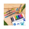 Çift Uçlu Keçeli Kalem Seti, 18 Parlak Renk