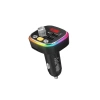 Çift USB 5V 3.1A Bluetooth FM Transmitter, LED Ekran ve TF Kart Desteği
