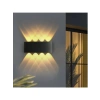 Çift Yönlü LED Duvar Apliği, 15W Modern Tasarım, İç ve Dış Mekan